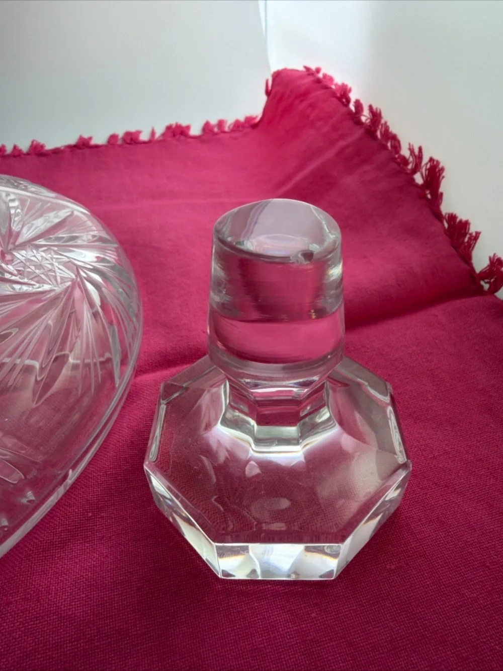 Samobor Crystal Ships Decantet with Stopper Yugoslavia